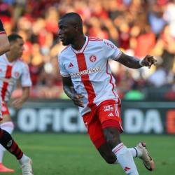 Enner Valencia en el Internacional de Porto Alegre