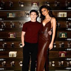 Fotografía del actor Tom Holland y Zendaya en New York