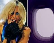 La foto del ala del avión que publicó Miley Cyrus en Twitter, dañada por un rayo durante una tormenta.