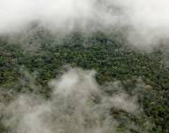 Imagen referencial de cielo nublado en la Amazonía.