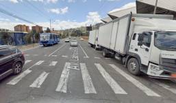 Un tramo en la avenida Ladrón de Guevara.