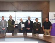 Lanzamiento del Programa de Control de Contenedores y Comunicación Aeroportuaria que optimizará las acciones operativas y de inteligencia, reforzando el control de personas y carga.