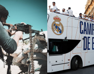 Foto de terrorista con bus del Real Madrid (X)