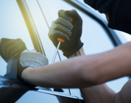 Imagen referencial del robo a un vehículo