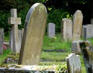 Imagen referencial de la muerte, un cementerio desconocido. Archivo.