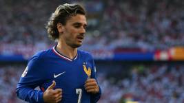 Antoine Griezmann, con la camiseta de Francia.