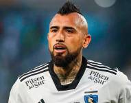 Arturo Vidal con un partido con el Colo-Colo de Chile