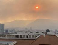 El humo cubrió a casi toda la ciudad, este 4 de septiembre de 2024.