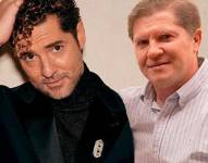 Composición de redes sociales donde aparece David Bisbal (izquierda) y su hermano, José Bisbal (derecha).