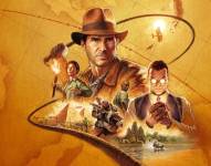 Portada oficial del videojuego, Indiana Jones y el Gran Círculo