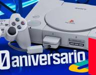 Arte del 30 aniversario de PlayStation de Sony.