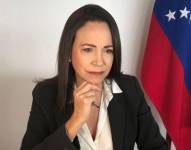 La líder opositora venezolana, María Corina Machado.