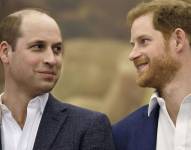 Fotografía de los príncipes William y Harry