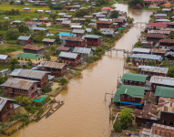 Foto referencial de un lugar inundando