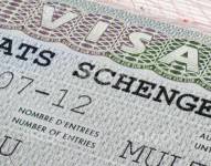 Imagen referencial de Visa Schengen.