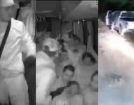 Video | El violento y extenso robo en un bus en Guayas: los delincuentes obligaron al chofer a desviarse a una plantación