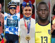 Los cinco deportistas ecuatorianos que se destacaron en el 2022