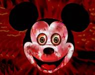 Imagen referencial creepypasta del Mickey Mouse asesino, catalogado así en redes sociales.