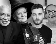 Imágenes de archivos de James Earl Jones, Maggie Smith, Liam Payne y Amparo Guillén.