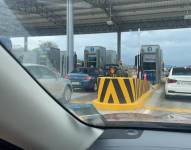 La implementación de la nueva estación de peaje tomó por sorpresa a varios conductores. Twitter