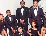 Fotografía de la familia de Sean Diddy Combs