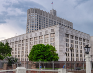 Casa Blanca de Moscú, (antiguo edificio del Sóviet Supremo), Moscú.