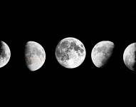 Imagen referencial: Fases lunares.