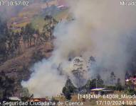 La emergencia reportada en Cuenca, la capital del Azuay.