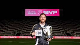 Archivo: Lionel Messi, mejor jugador de la MLS del 2024.