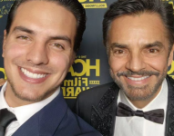 Imagen de archivo de Eugenio Derbez (derecha), y uno de sus hijos, Vadhir Derbez (izquierda). Eugenio Derbez es un reconocido actor y comediante mexicano, famoso a nivel internacional por sus películas y series de comedia. Su hijo, Vadhir Derbez, también es actor y cantante, siguiendo los pasos de su padre en el mundo del espectáculo. Ambos han colaborado en diversos proyectos, mostrando el talento de esta dinastía artística.