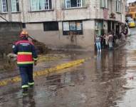 El Cuerpo de Bomberos atendió las emergencias.