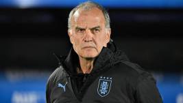 Marcelo Bielsa, entrenador de Uruguay.