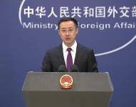 Imagen de Lin Jian, portavoz del Ministerio de Relaciones Exteriores de China.