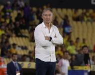 El entrenador Ariel Holan en un partido con el Barcelona SC