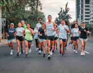 El marchista ecuatoriano, David Hurtado, es uno de los organizadores de la carrera atlética Tenorio 10K