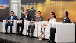 El presidente de la República, Daniel Noboa, anunció este martes 17 de enero desde el Jardín Botánico de Quito un hito histórico para Ecuador.