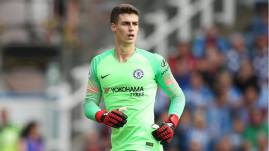 Kepa, portero español del Chelsea.