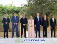 Foto de los líderes del G7.