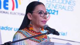 Presidenta del CNE, Diana Atamaint, busca sanción para periodista Roberto Aguilar por crítica en artículo