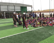 Imagen de niños participando del programa