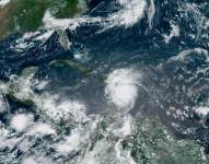 Localización del huracán Beryl en el Caribe, el 2 de julio de 2024.