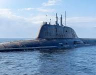 Imagen de archivo del submarino de propulsión nuclear Kazan.