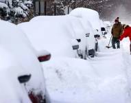 Nevadas históricas de hasta 45 cm cayeron sobre 11 estados en Estados Unidos