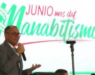 Imagen del 25 de junio de 2017. El vicepresidente Jorge Glas participó en la sesión solemne por la provincialización de Manabí.