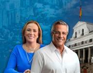 Jimmy Jairala y Lucía Vallecilla conforman el binomio presidencial de Centro Democrático.