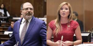 Henry Kronfle y Dallyana Passailaigue son militantes del Partido Social Cristiano.