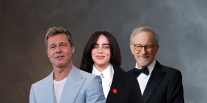 Brad Pitt, Billie Eilish y Steven Spielberg