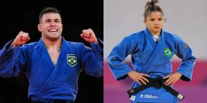 Willian Lima y Larissa Pimenta, lograron una medalla de plata y bronce, respectivamente.