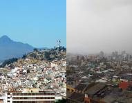 Imagen referencial de los cambios de clima en Quito.