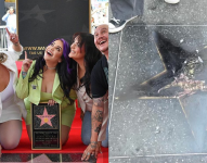 Familia de Rivera recibe la estrella del Paseo de la Fama en Hollywood de Jenni Rivera